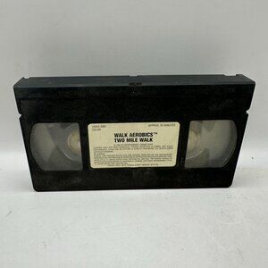 Vintage Walk Aerobics Two Mile Walk VHS Tape Approx. 36 Minutes